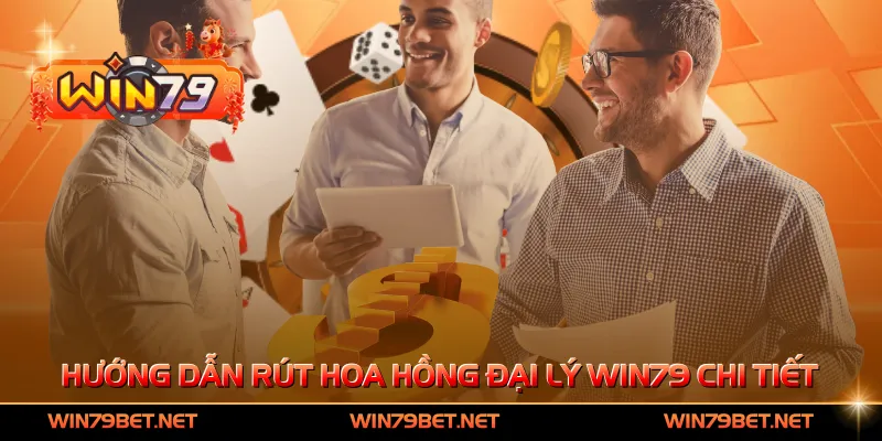 Hướng dẫn rút hoa hồng đại lý Win79 chi tiết